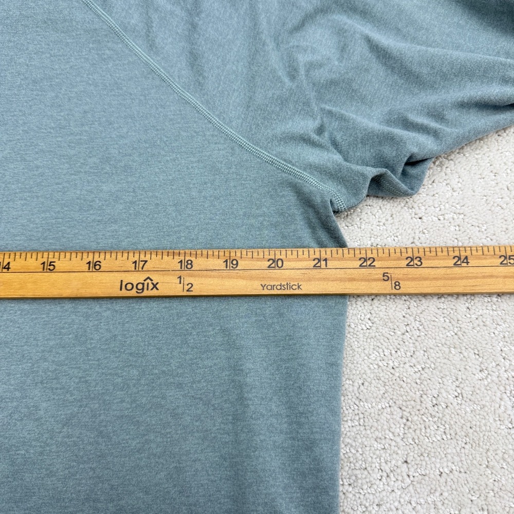Vuori Halo Modern Crew Pullover Women Size S Sage Green Heather VW241 Sweatshirt - Picture 6 of 9
